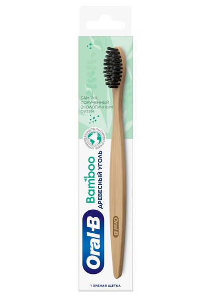 фото упаковки Oral-B Bamboo 40 Зубная щетка
